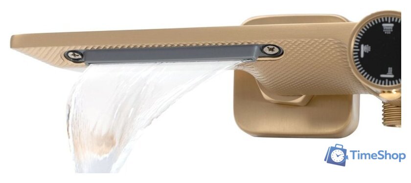Душевая система  Rea Helix Matt Gold REA-P6621 - Изображение №5 — Интернет-магазин Time-Shop