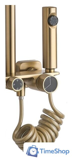 Душевая система  Rea Helix Matt Gold REA-P6621 - Изображение №6 — Интернет-магазин Time-Shop