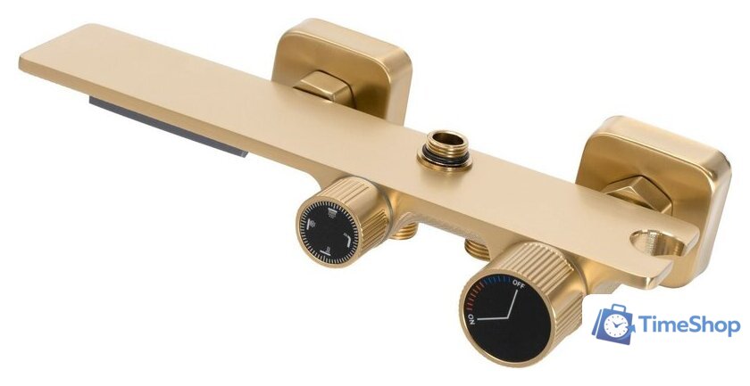 Душевая система  Rea Helix Matt Gold REA-P6621 - Изображение №2 — Интернет-магазин Time-Shop