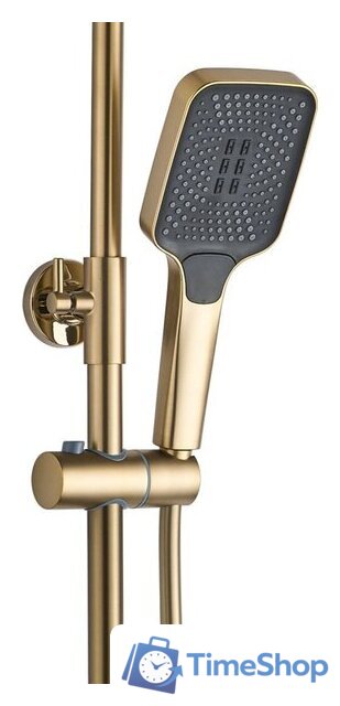 Душевая система  Rea Helix Matt Gold REA-P6621 - Изображение №3 — Интернет-магазин Time-Shop