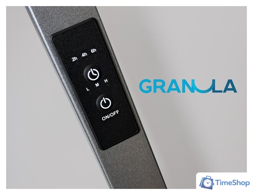 Полотенцесушитель Granula Квадро Сплит 50х80 (терморегулятор с таймером графит) - Изображение №6 — Интернет-магазин Time-Shop