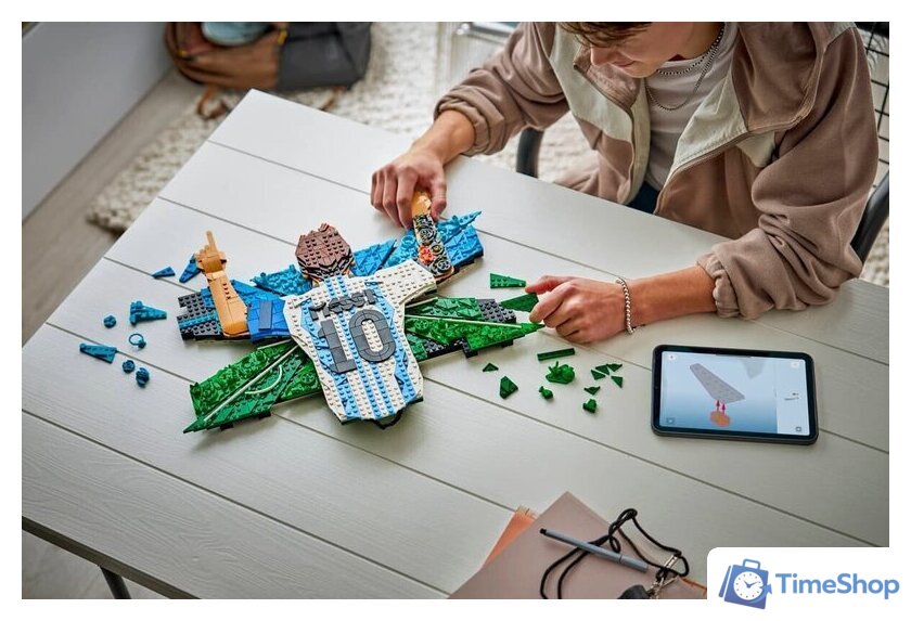 Конструктор LEGO Editions 43018 Лионель Месси — празднование гола - Изображение №4 — Интернет-магазин Time-Shop