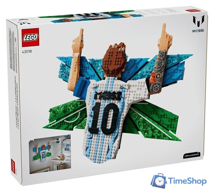Конструктор LEGO Editions 43018 Лионель Месси — празднование гола - Изображение №10 — Интернет-магазин Time-Shop