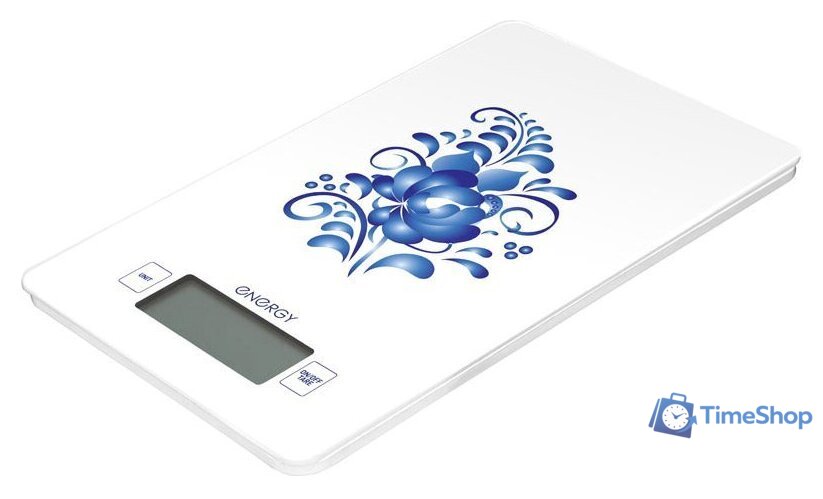 Кухонные весы Energy EN-423 (гжель) [159257] - Изображение №1 — Интернет-магазин Time-Shop