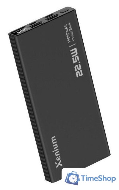 Внешний аккумулятор Xenium P2210 10000mAh (черный) - Изображение №1 — Интернет-магазин Time-Shop