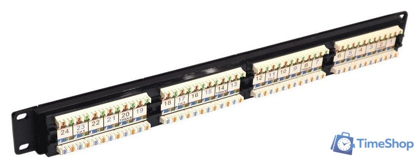 Патч-панель TWT TWT-PP24UTP/6 - Изображение №2 — Интернет-магазин Time-Shop