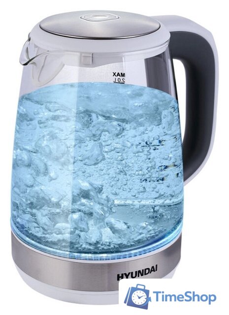 Электрический чайник Hyundai HYK-G8880 - Изображение №4 — Интернет-магазин Time-Shop