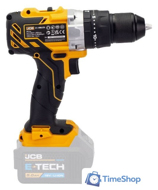 Ударная дрель-шуруповерт JCB 18BLCD-B-E (без АКБ) - Изображение №3 — Интернет-магазин Time-Shop