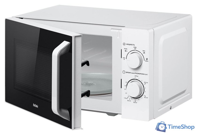 Микроволновая печь BBK 20MWS-761M/W - Изображение №5 — Интернет-магазин Time-Shop