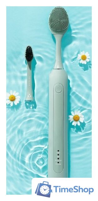 Электрическая зубная щетка Seysso Color Basic Aqua Grey Beauty Collection - Изображение №2 — Интернет-магазин Time-Shop