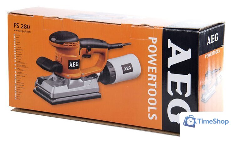 Виброшлифмашина AEG Powertools FS 280 - Изображение №10 — Интернет-магазин Time-Shop
