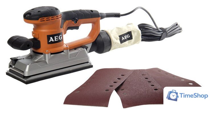 Виброшлифмашина AEG Powertools FS 280 - Изображение №9 — Интернет-магазин Time-Shop