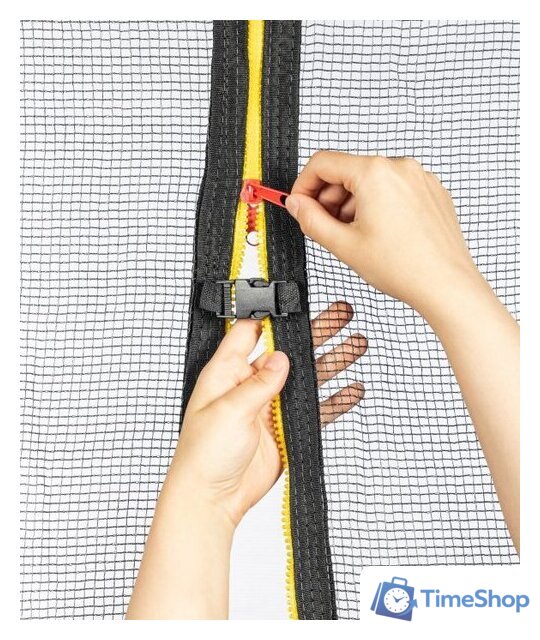 Батут Sundays Favorite 12FT (синий, с сеткой и лестницей) - Изображение №2 — Интернет-магазин Time-Shop