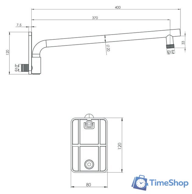Душевая система  Deante Box BXYZAECT - Изображение №9 — Интернет-магазин Time-Shop