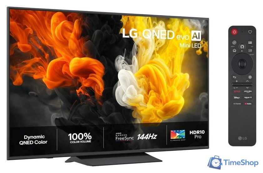 MiniLED телевизор LG QNED evo AI QNED83 55QNED83B6A - Изображение №2 — Интернет-магазин Time-Shop