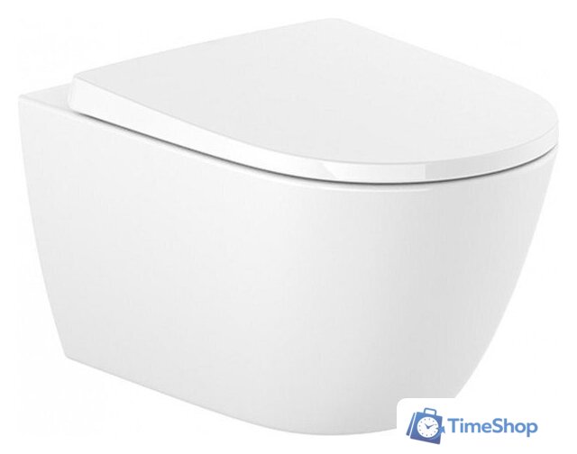 Унитаз подвесной Roca Ona Rimless 530 A346687000 - Изображение №1 — Интернет-магазин Time-Shop