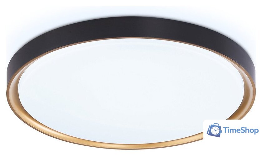 Припотолочная люстра Ambrella light Orbital FZ1249 BK/GD (черный/золото) - Изображение №2 — Интернет-магазин Time-Shop