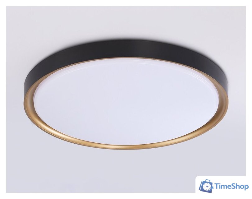 Припотолочная люстра Ambrella light Orbital FZ1249 BK/GD (черный/золото) - Изображение №3 — Интернет-магазин Time-Shop