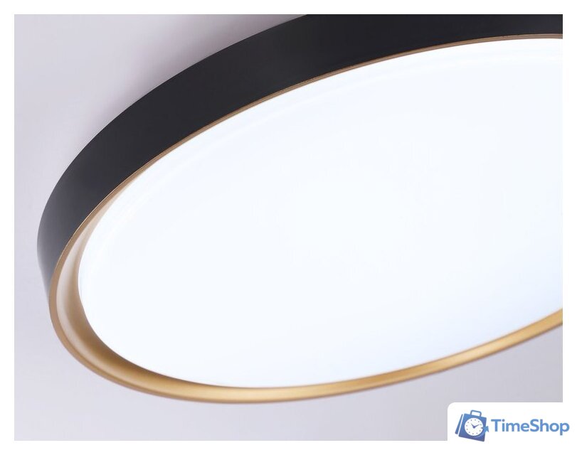 Припотолочная люстра Ambrella light Orbital FZ1249 BK/GD (черный/золото) - Изображение №5 — Интернет-магазин Time-Shop