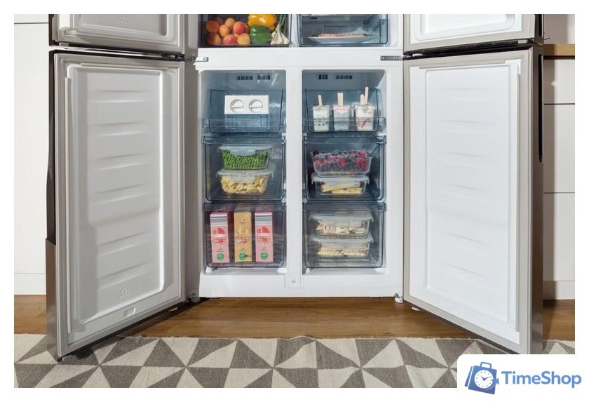 Четырёхдверный холодильник Gorenje NRM8182MX - Изображение №10 — Интернет-магазин Time-Shop