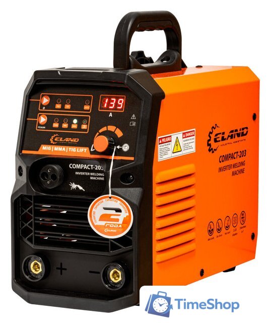 Сварочный инвертор ELAND Compact-203 - Изображение №1 — Интернет-магазин Time-Shop