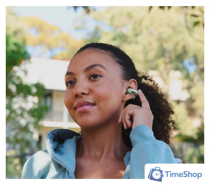 Наушники Sony LinkBuds Clip (зеленый) - Изображение №6 — Интернет-магазин Time-Shop