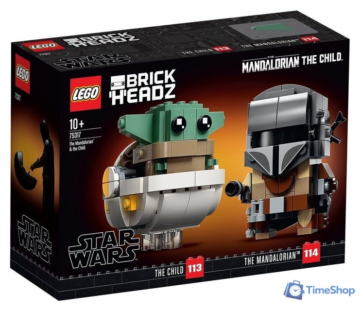 Конструктор LEGO Star Wars 75317 Мандалорец и малыш - Изображение №1 — Интернет-магазин Time-Shop