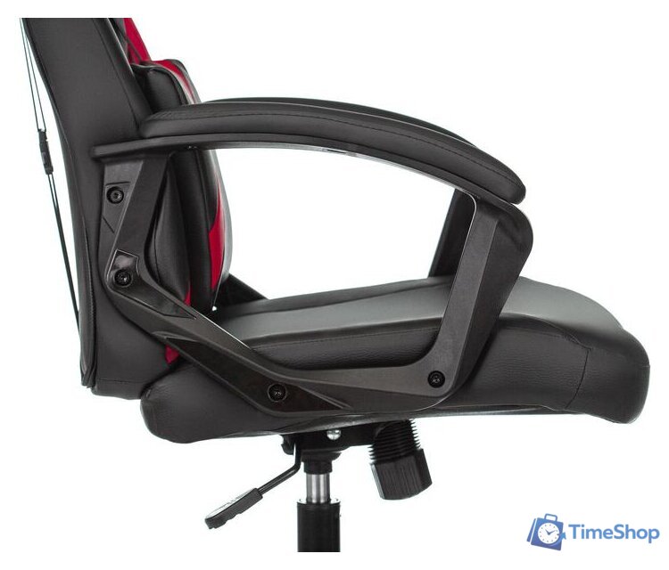 Игровое (геймерское) кресло Zombie Driver (черный/красный) - Изображение №9 — Интернет-магазин Time-Shop