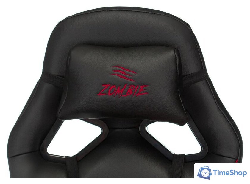 Игровое (геймерское) кресло Zombie Driver (черный/красный) - Изображение №6 — Интернет-магазин Time-Shop