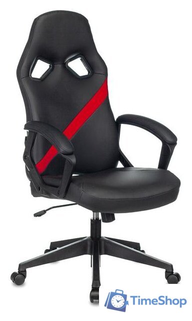 Игровое (геймерское) кресло Zombie Driver (черный/красный) - Изображение №10 — Интернет-магазин Time-Shop