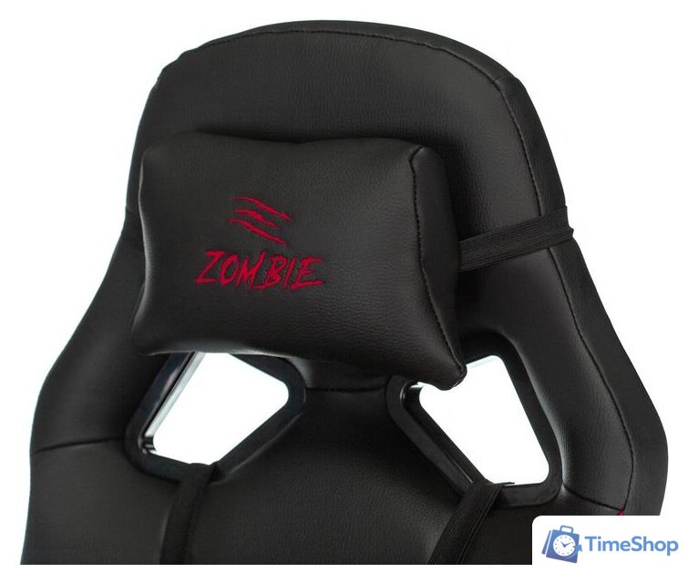 Игровое (геймерское) кресло Zombie Driver (черный/красный) - Изображение №8 — Интернет-магазин Time-Shop