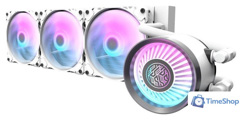 Система жидкостного охлаждения для процессора dark Flash Nebula DN-360 (белый) - Изображение №1 — Интернет-магазин Time-Shop
