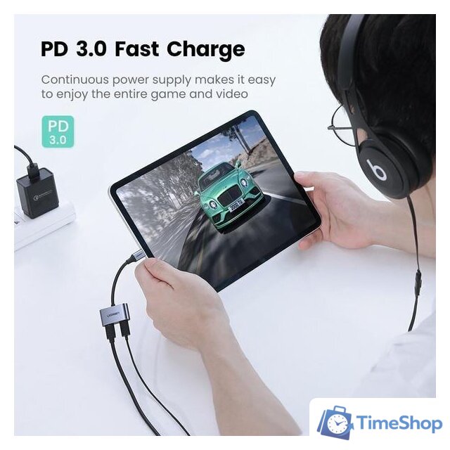 Разветвитель Ugreen 60165 - Изображение №5 — Интернет-магазин Time-Shop