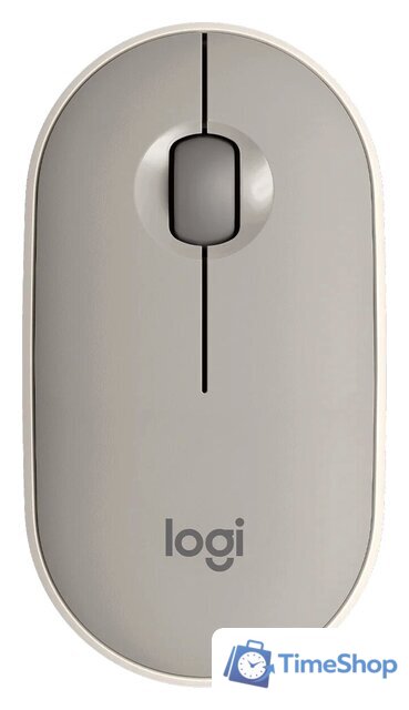 Мышь Logitech M350 Pebble (песочный) - Изображение №1 — Интернет-магазин Time-Shop