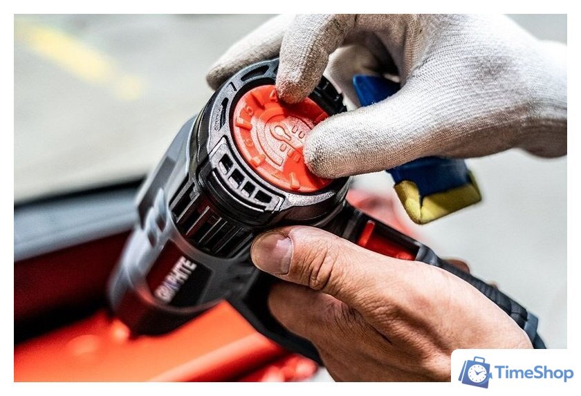 Промышленный фен GRAPHITE 59G526 (кейс) - Изображение №10 — Интернет-магазин Time-Shop