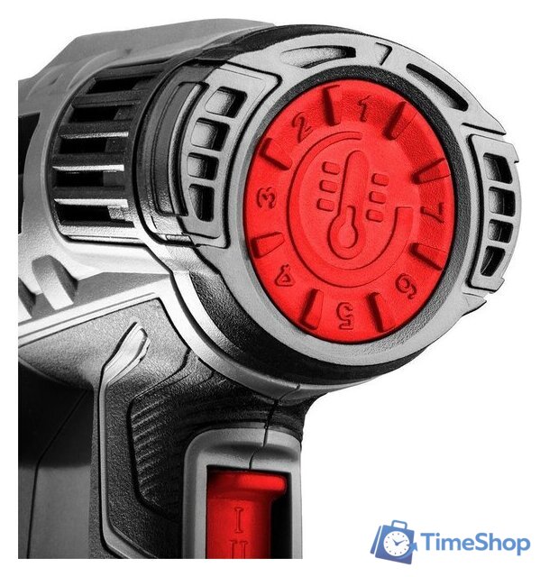 Промышленный фен GRAPHITE 59G526 (кейс) - Изображение №4 — Интернет-магазин Time-Shop