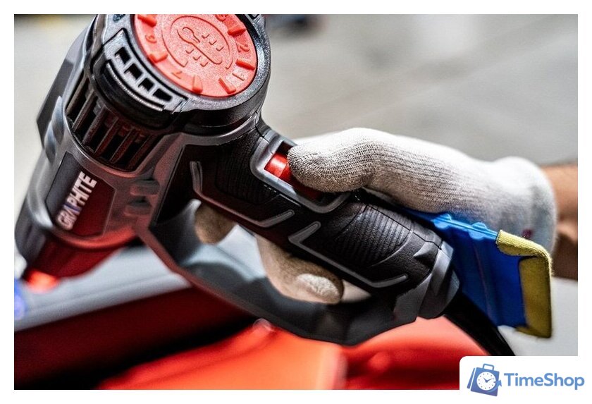 Промышленный фен GRAPHITE 59G526 (кейс) - Изображение №11 — Интернет-магазин Time-Shop