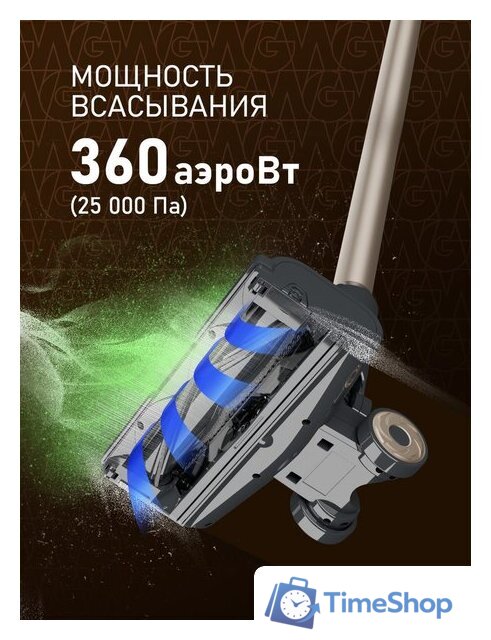 Пылесос Weissgauff V24 BLDC 400 Graphite Turbo - Изображение №9 — Интернет-магазин Time-Shop