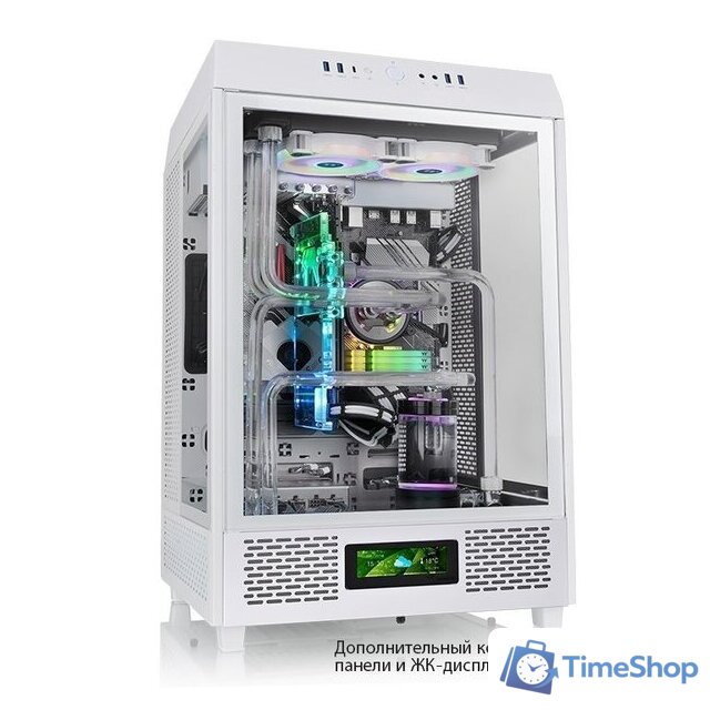 Корпус Thermaltake The Tower 500 Snow CA-1X1-00M6WN-00 - Изображение №4 — Интернет-магазин Time-Shop