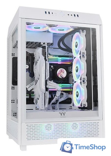 Корпус Thermaltake The Tower 500 Snow CA-1X1-00M6WN-00 - Изображение №1 — Интернет-магазин Time-Shop
