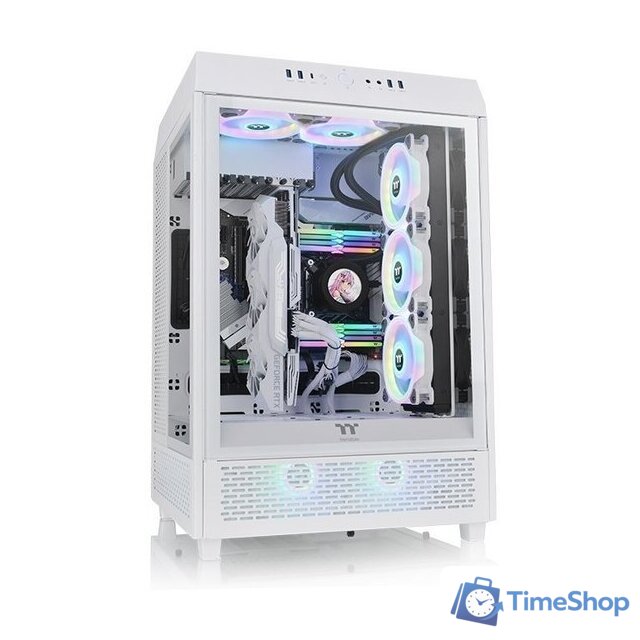 Корпус Thermaltake The Tower 500 Snow CA-1X1-00M6WN-00 - Изображение №3 — Интернет-магазин Time-Shop