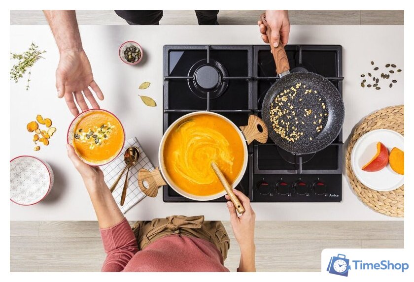 Варочная панель Amica PGCD6111APFB Studio - Изображение №2 — Интернет-магазин Time-Shop