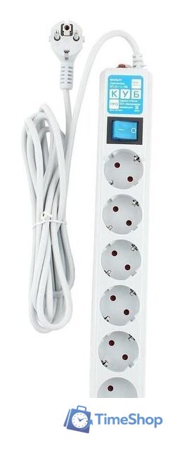 Сетевой фильтр Power Cube SPL6-16-P-5M - Изображение №4 — Интернет-магазин Time-Shop