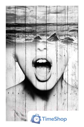 Картина White Wood B112-V-096-160-6.5 160x96 см - Изображение №2 — Интернет-магазин Time-Shop