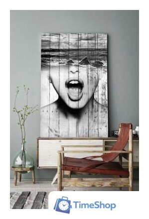 Картина White Wood B112-V-096-160-6.5 160x96 см - Изображение №1 — Интернет-магазин Time-Shop