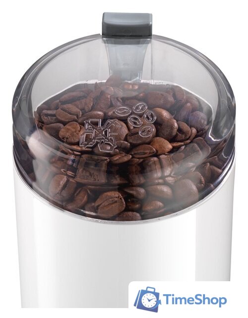 Электрическая кофемолка Bosch TSM6A011W - Изображение №4 — Интернет-магазин Time-Shop