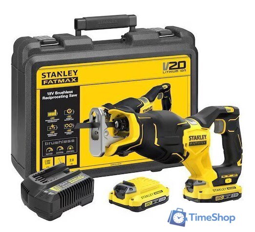 Сабельная пила Stanley SFMCS310D2K (с 2-мя АКБ) - Изображение №1 — Интернет-магазин Time-Shop