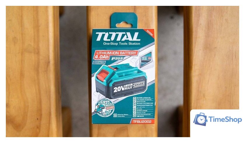 Аккумулятор Total TFBLI20021 (20В/4 Ah) - Изображение №6 — Интернет-магазин Time-Shop
