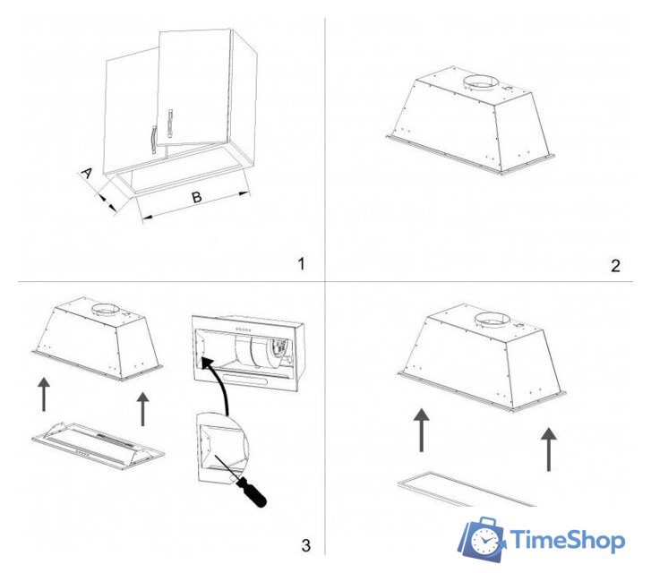 Кухонная вытяжка Kanzler D 538 W - Изображение №7 — Интернет-магазин Time-Shop