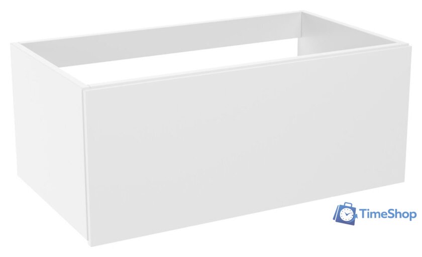  ЗОВ Тумба с умывальником Кито 100 K100LW0MWM-LDSPW6002 (белый матовый) - Изображение №3 — Интернет-магазин Time-Shop